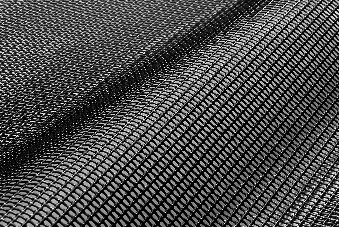 Das nachhaltige Mesh-Gewebe TF 400 Eco F für die textile Architektur von Mehler Texnologies®