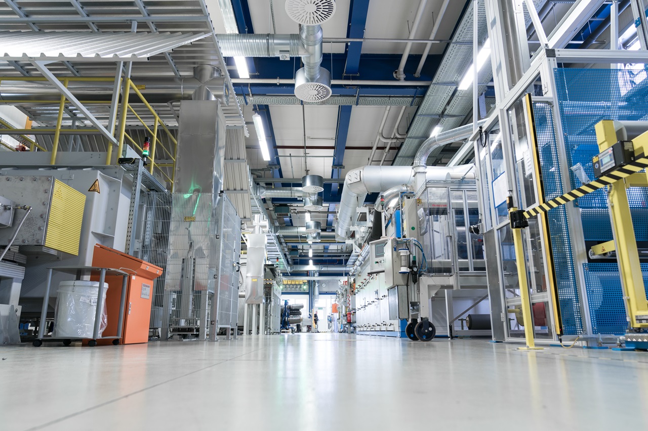 Produktion von Gasdiffusionslagen für Brennstoffzellen 