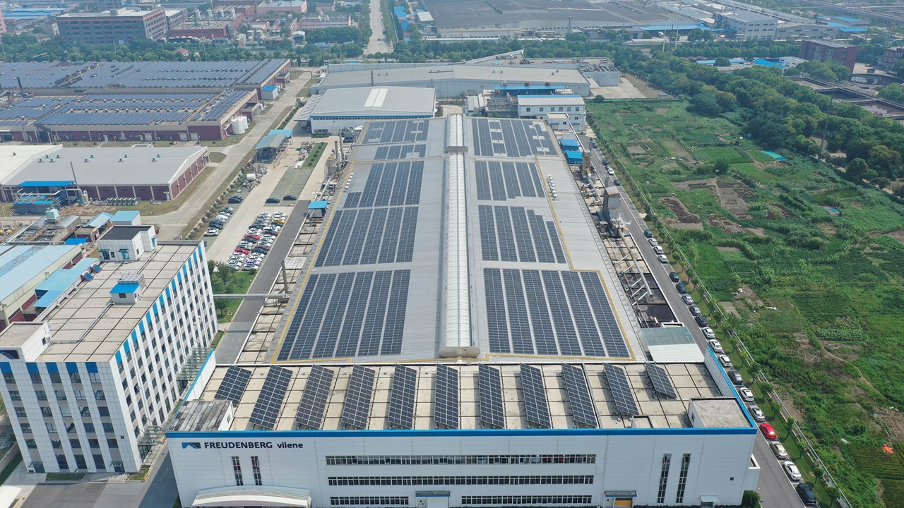 Standort von Performance Materials Apparel in Nantong, China