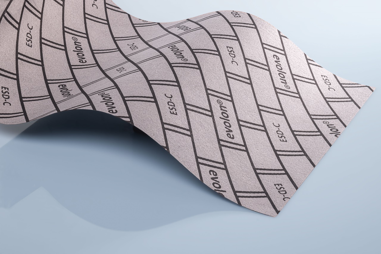 Dual protection by Evolon® ESD packaging textile