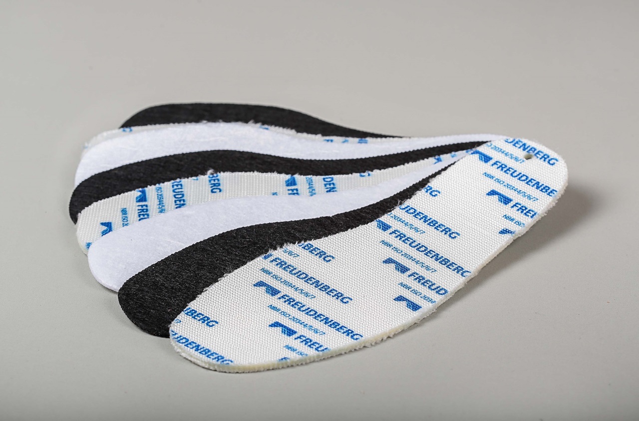 Freudenberg’s special insoles for safety shoes - Source: ©Freudenberg Performance Materials