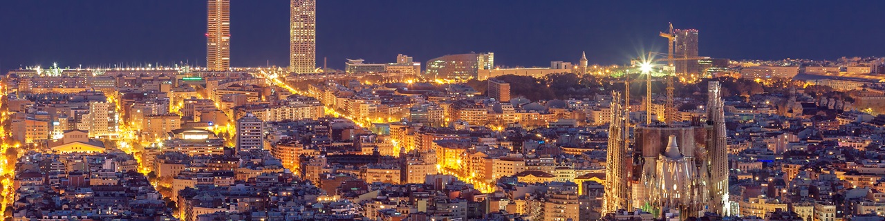 Barcelona bei Nacht