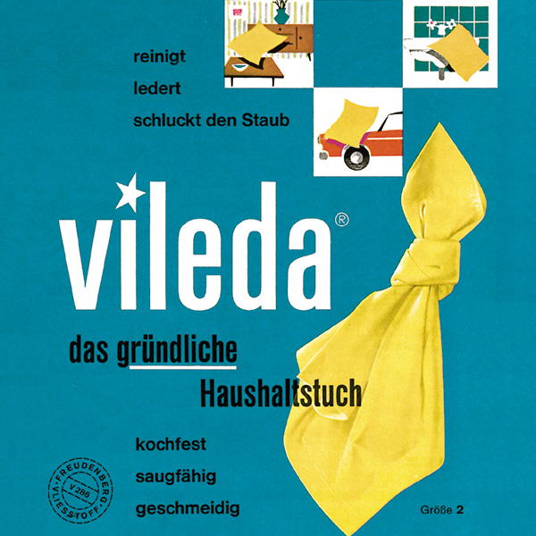Vlieseline und Vileda